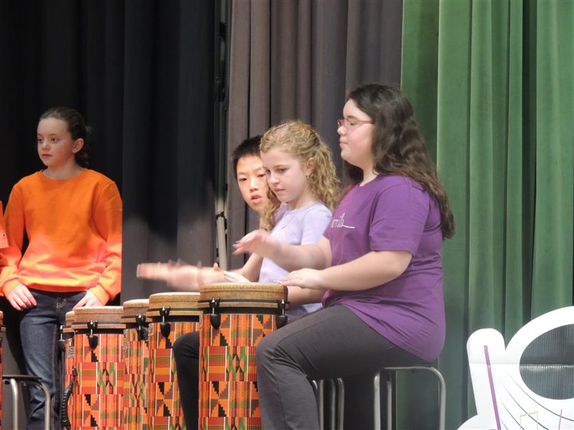 Students learn about Black History Month